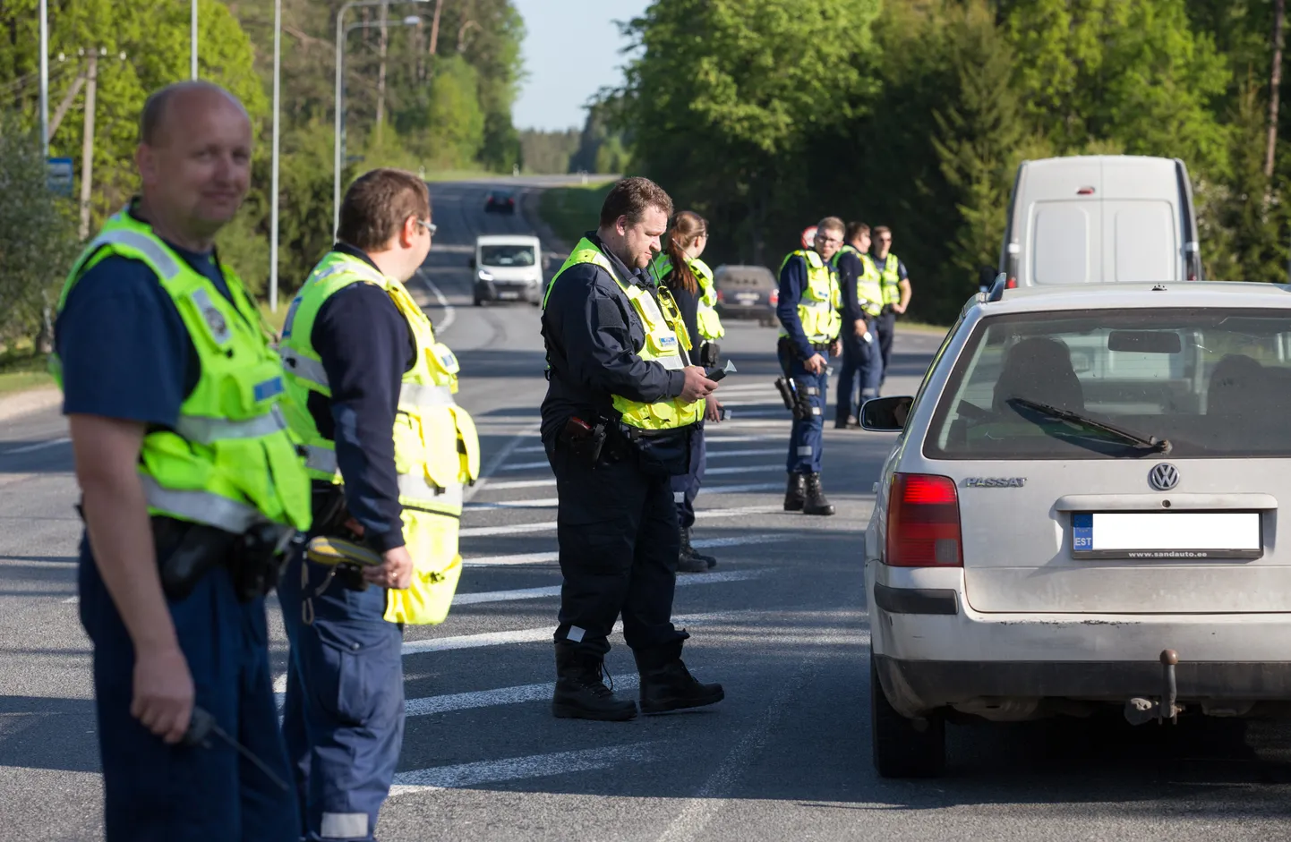 «Patrullpolitseinike arvu vähenemine on küll olnud kindlasti kõige väiksem. See on jõud, keda ei saa ära võtta,» ütles Kagu politseijaoskonna juht Helmer Hallik.