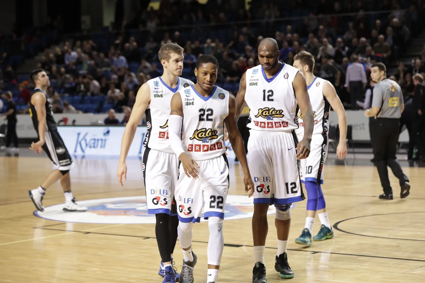 Kalev/Cramo mängijad.