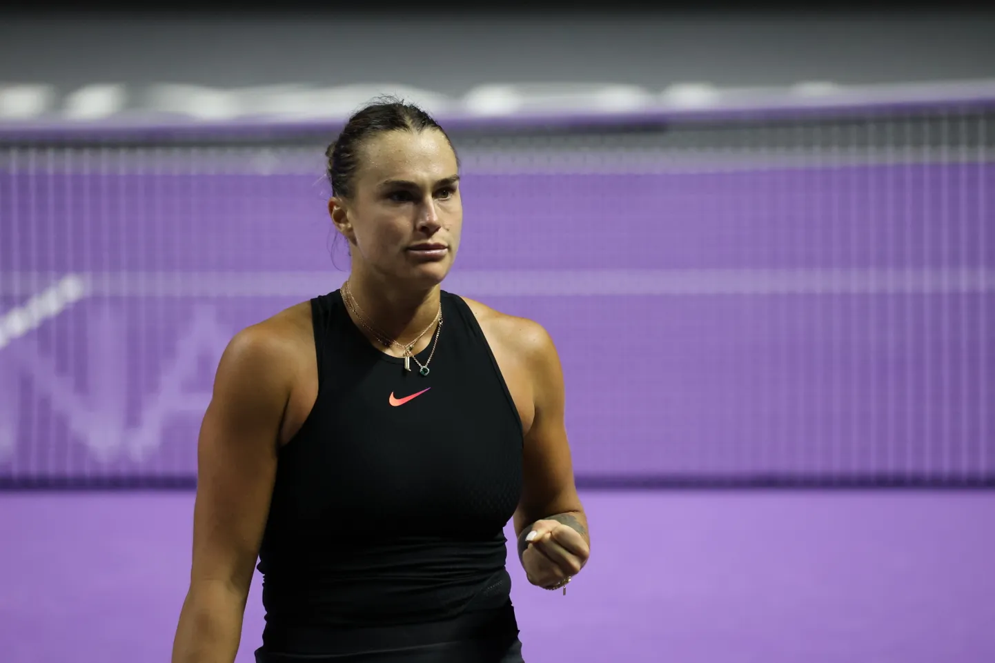 Agressorriigi sportlane Arina Sabalenka.