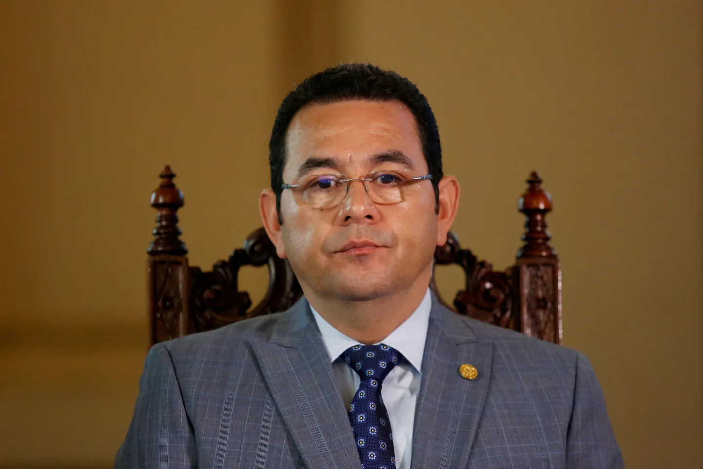 Guatemala president Jimmy Morales.