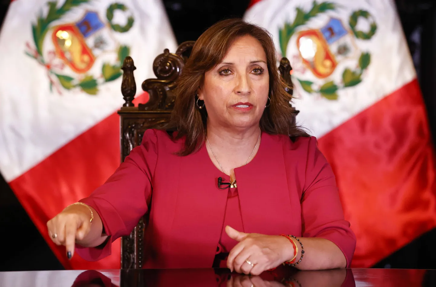 Dina Boluarte.