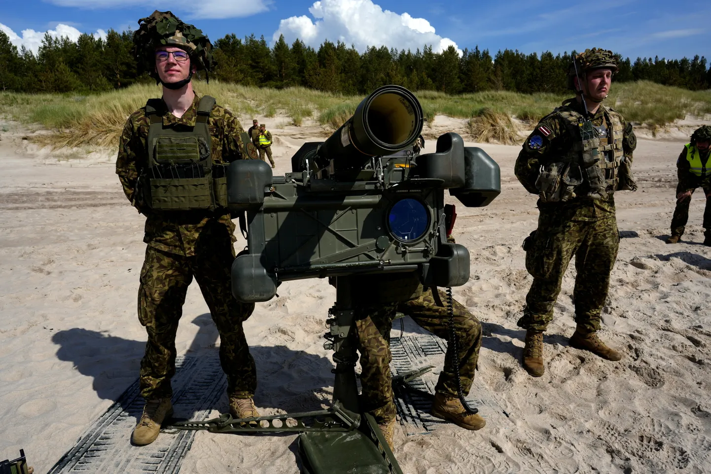 Läti sõjaväelased õppustel Baltic Zenith/Ramstein Arrows.