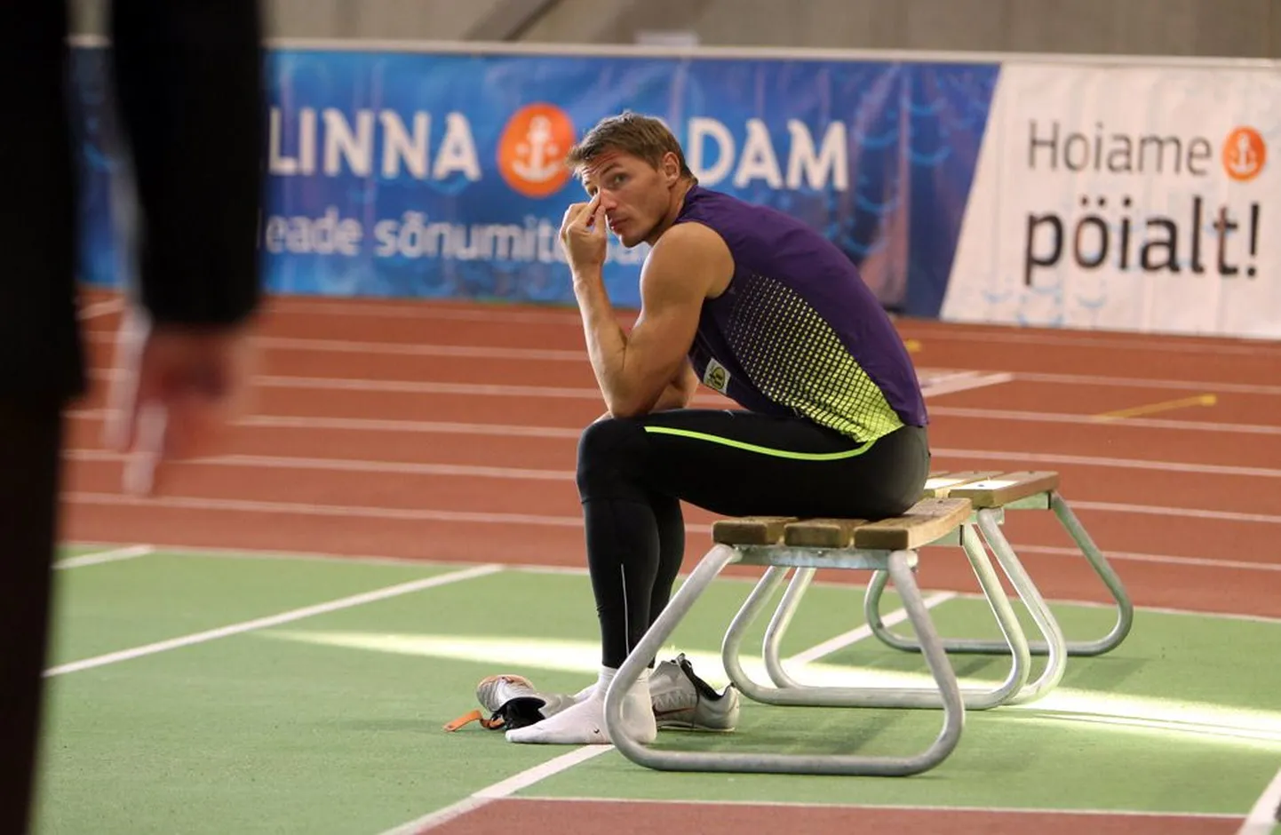 Andres Rajal mõtteainet jagub – võistlus jäi vigastuse tõttu taas väga varakult pooleli.