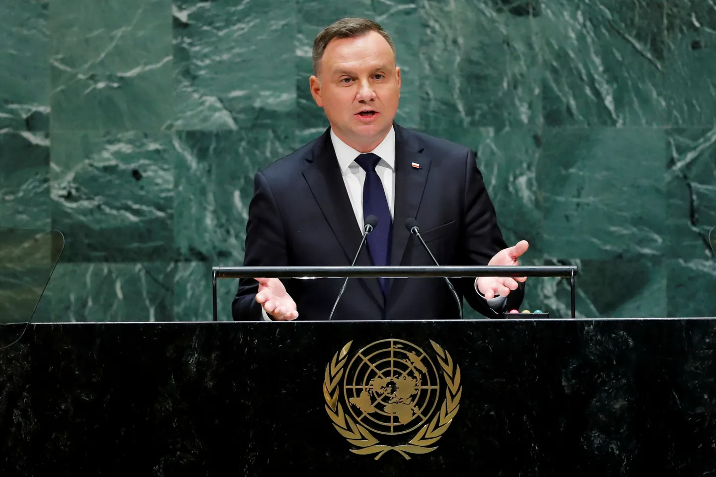 Poola president Andrzej Duda.