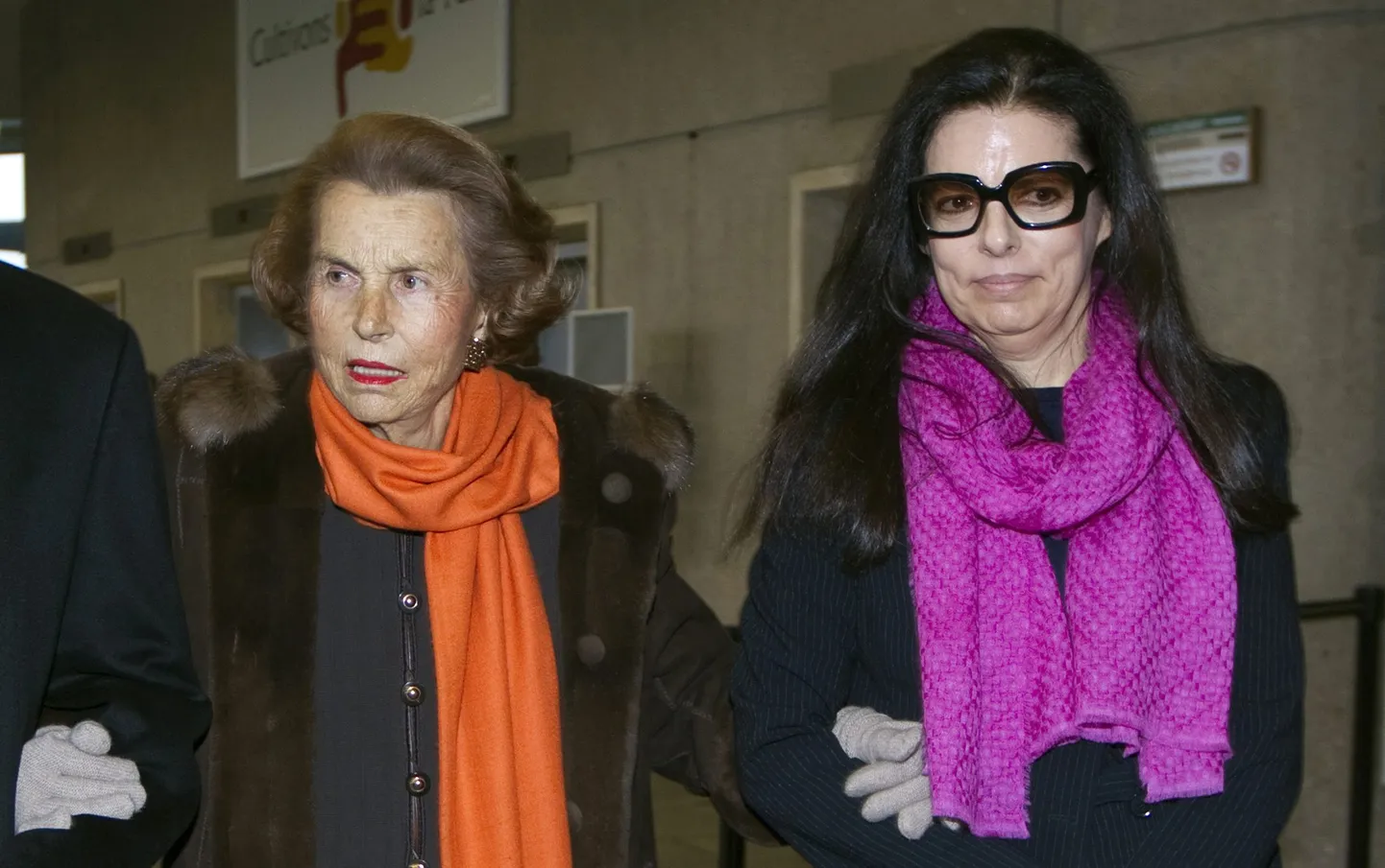 Liliane (vasakul) ja Françoise Bettencourt-Meyers.
