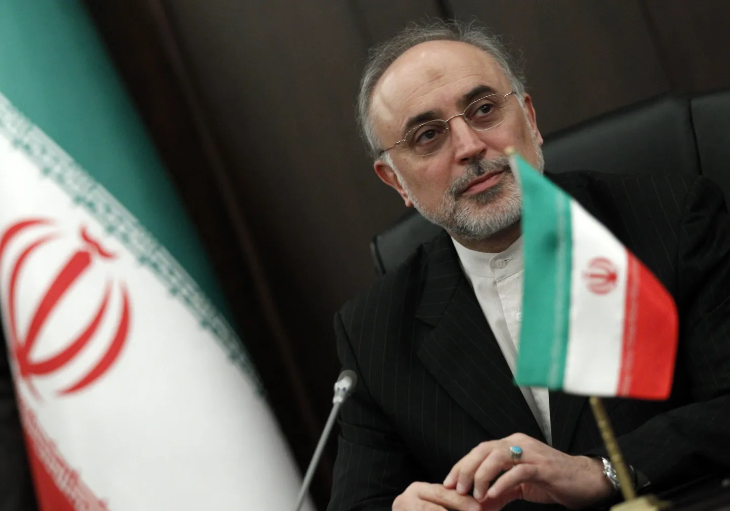 Iraani välisminister Ali Akbar Salehi eile Türgi pealinnas Ankaras.