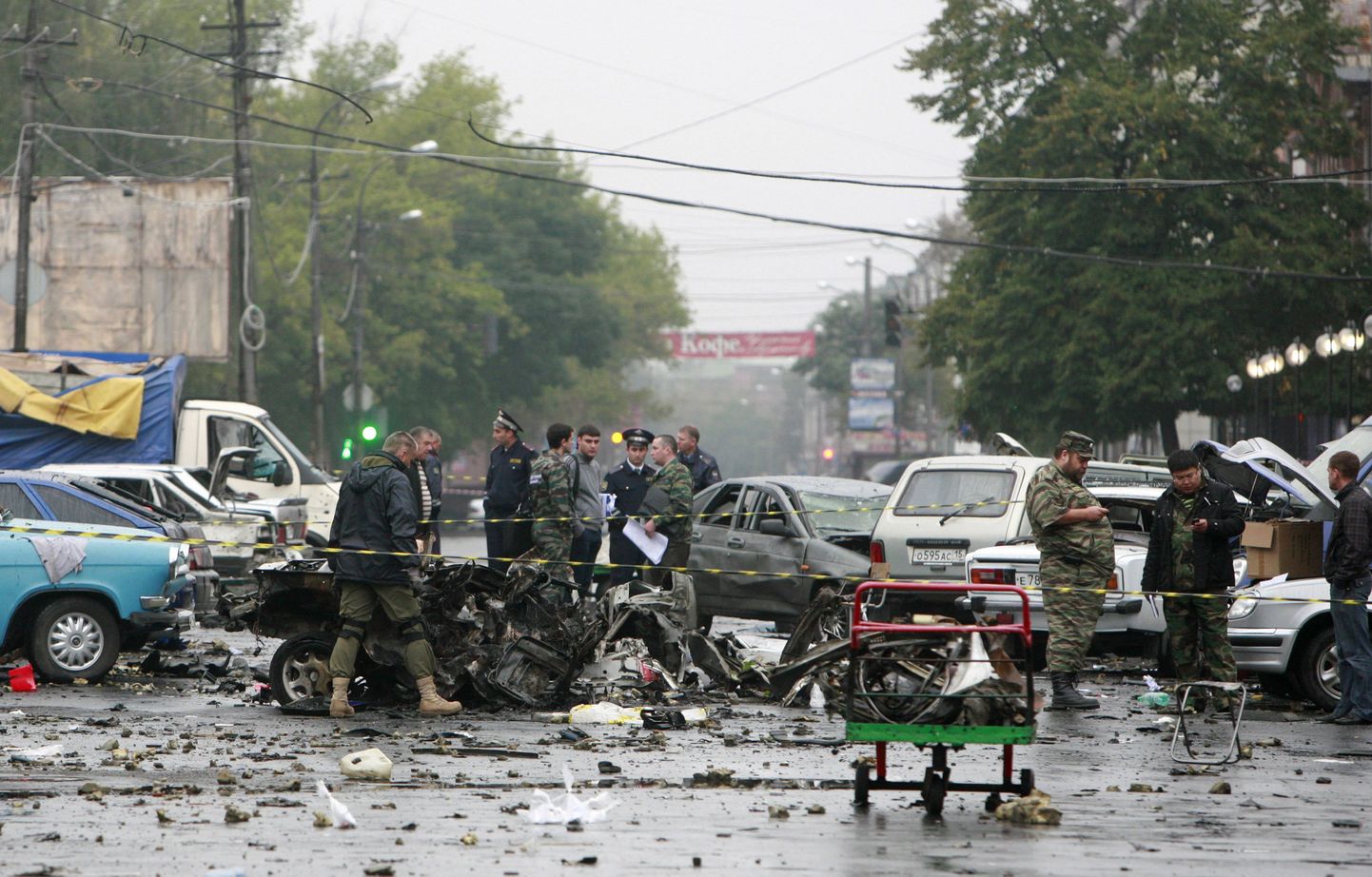 Последствия теракта во Владикавказе