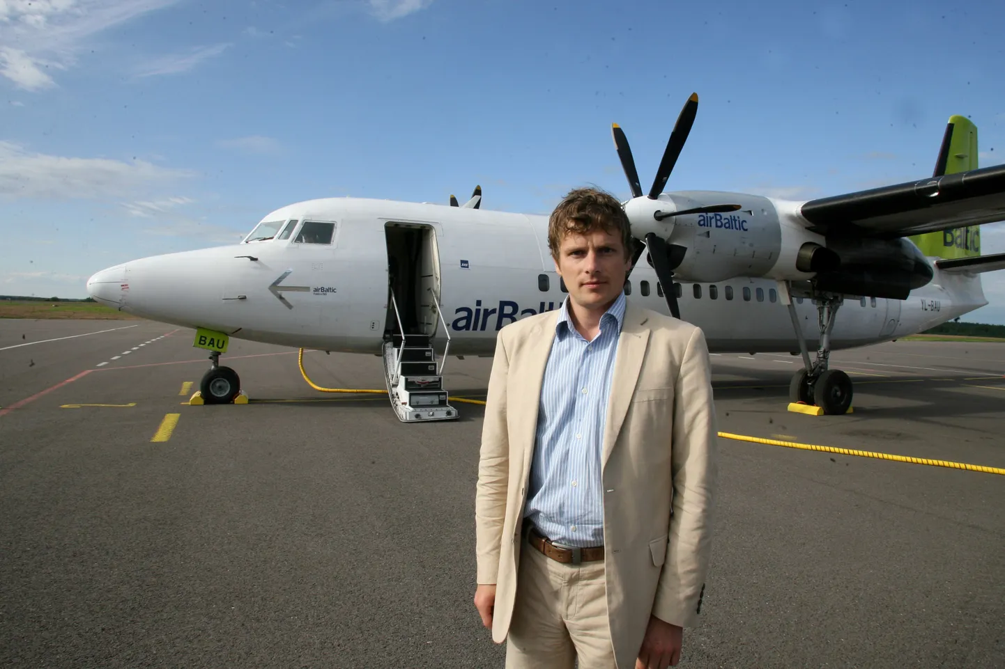 Korporatsiooni Air Baltic asepresident Janis Vanags.