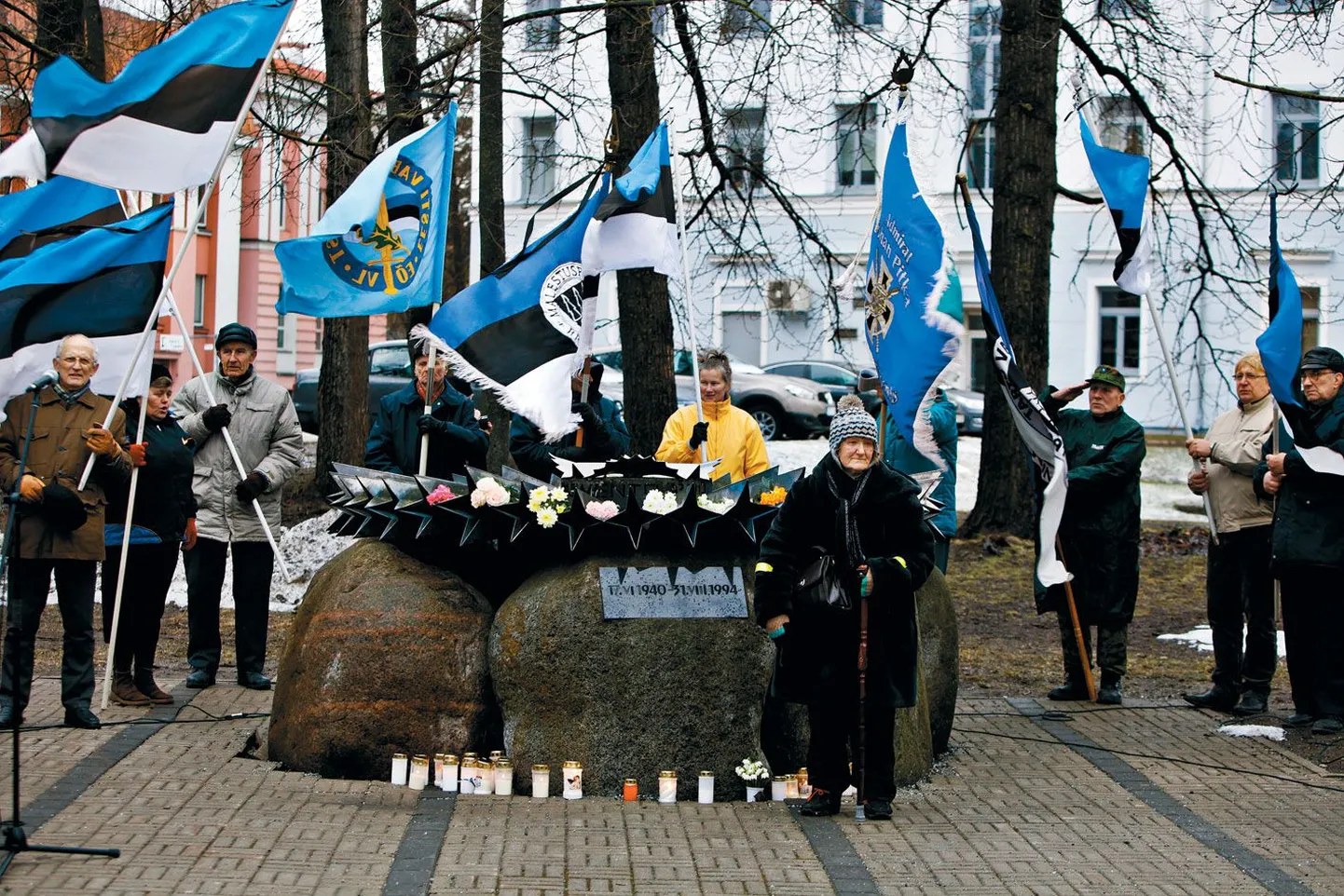 Traagilist sündmust oli meenutama tulnud sadakond inimest, kellest paljud olid pidanud võõra võimu sunnil minema Siberisse pisikese lapsena.