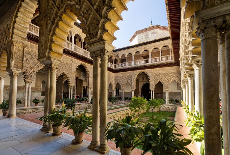 Sevilla Alcazar, Hispaania ehk Dorne'i palee