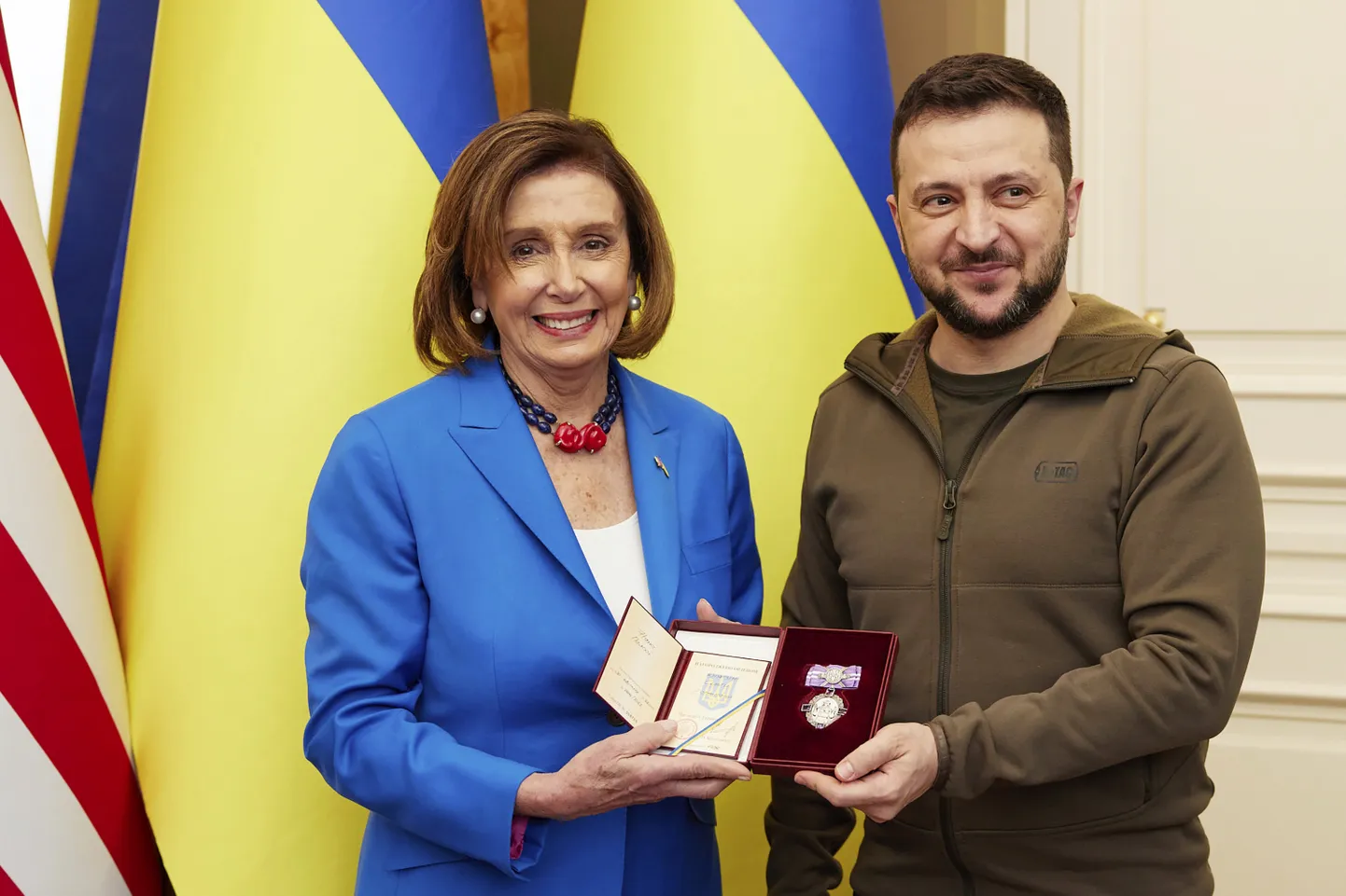 Esindajatekoja spiiker Nancy Pelosi kohtumas täna Ukraina presidendi Volodoõmõr Zelenskõiga.