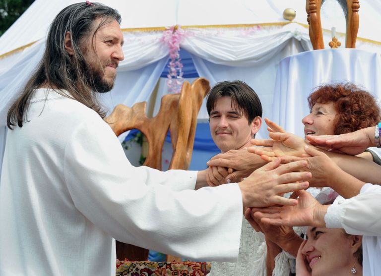 Venemaa isehakanud Jeesus Sergei Torop, usunimega Vissarion