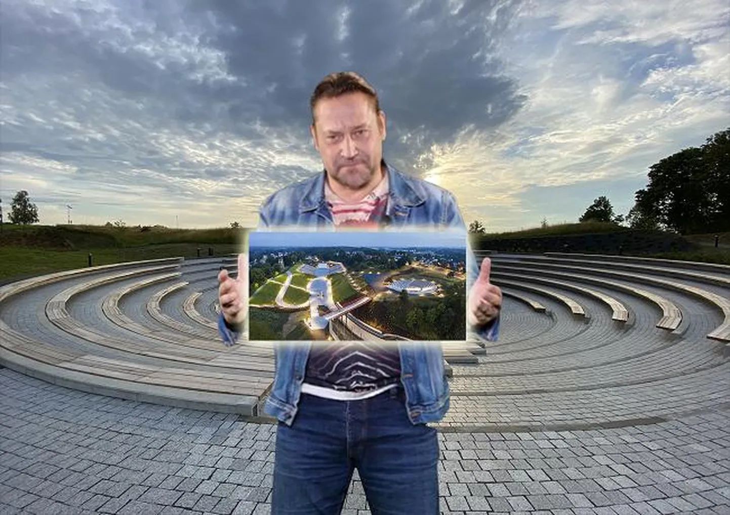 Vallimäe amfiteatris on uus hologramm.