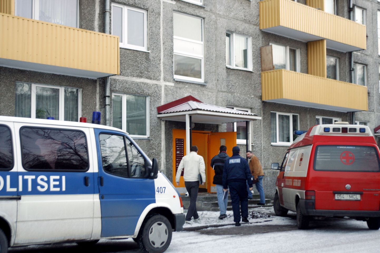 Kortermaja Tallinnas Vilde teel, kus 2007. aasta jaanuaris Janek Lauri oma pere tappis.