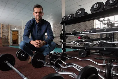 Odaviske Eesti rekordimees Magnus Kirt kodulinnas Tõrvas.