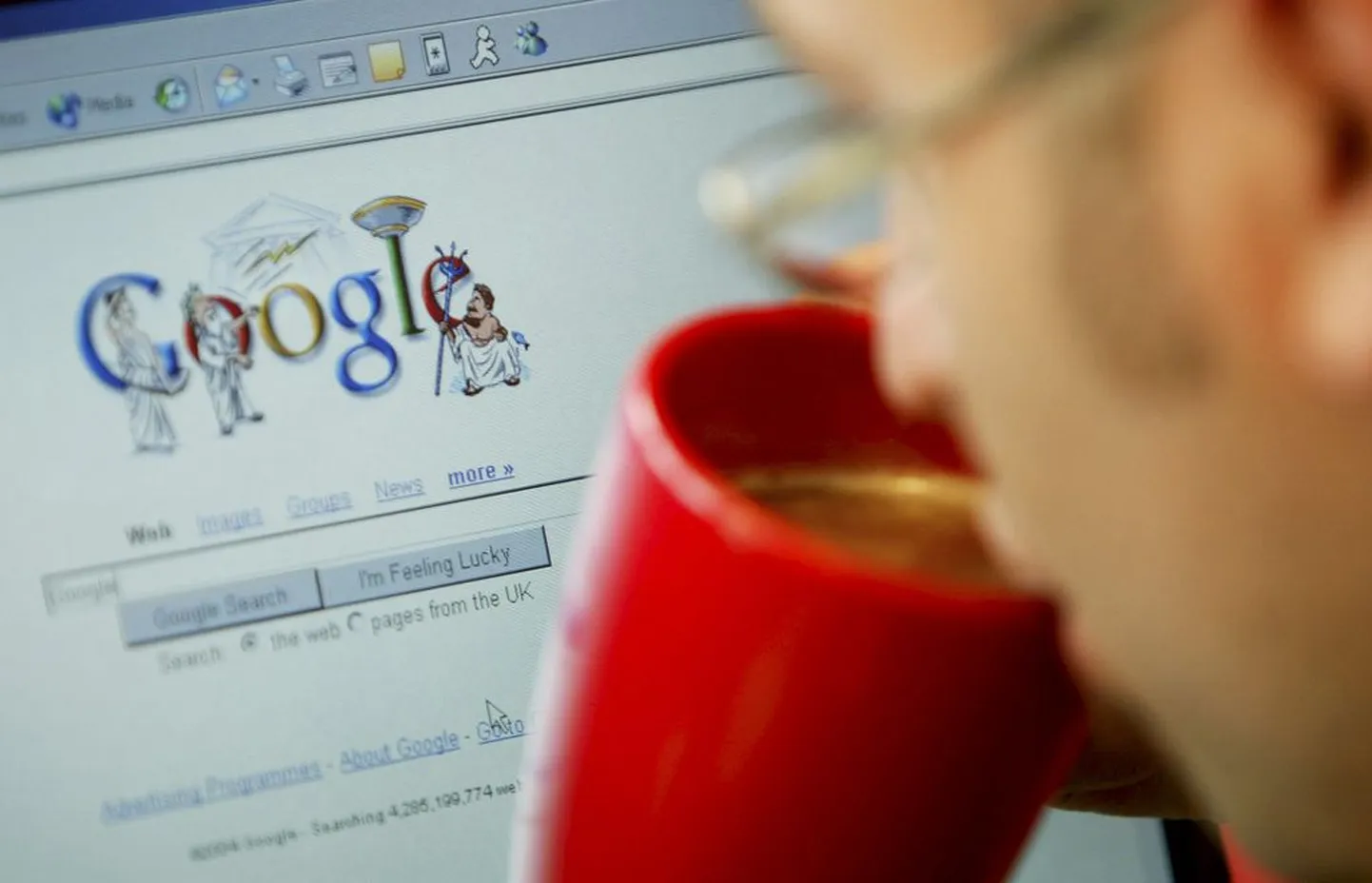 Google'i otsingumootor..
