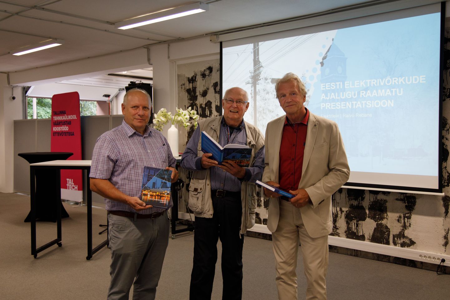 Raamatu põhiautorid (vasakult) Raivo Rebane, Tiit Metusala, Jako Kotkas.