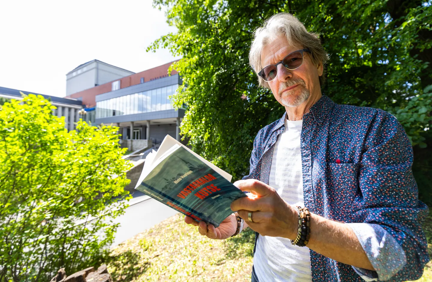 Soome raadioajakirjanik ja kirjanik Risto Vuorinen.