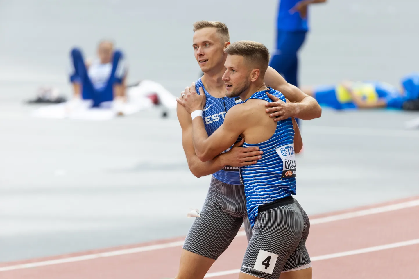 Janek Õiglane (paremal) ja Johannes Erm said olümpianormist jagu.