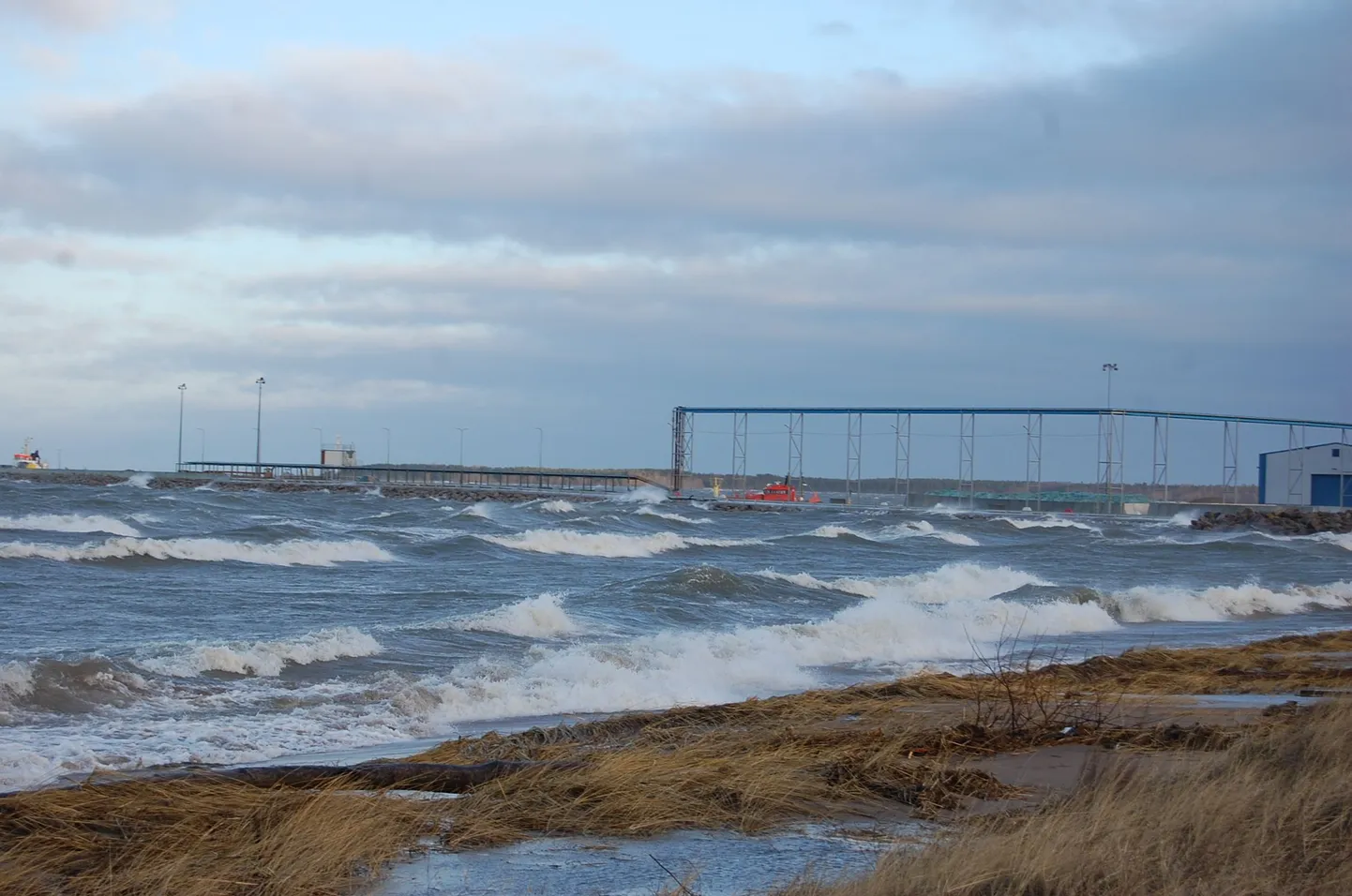 Torm Kunda rannas.