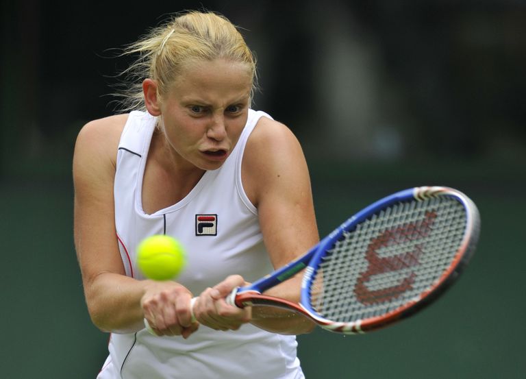 Jelena Dokic 2011. aasta Wimbledoni turniiril.