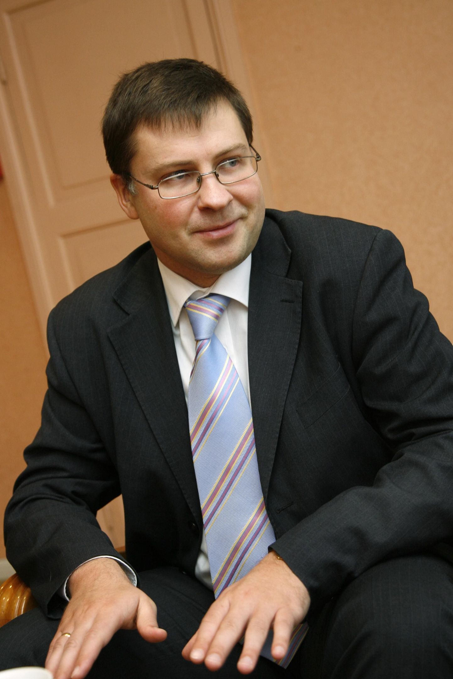 Läti Peaminister Valdis Dombrovskis