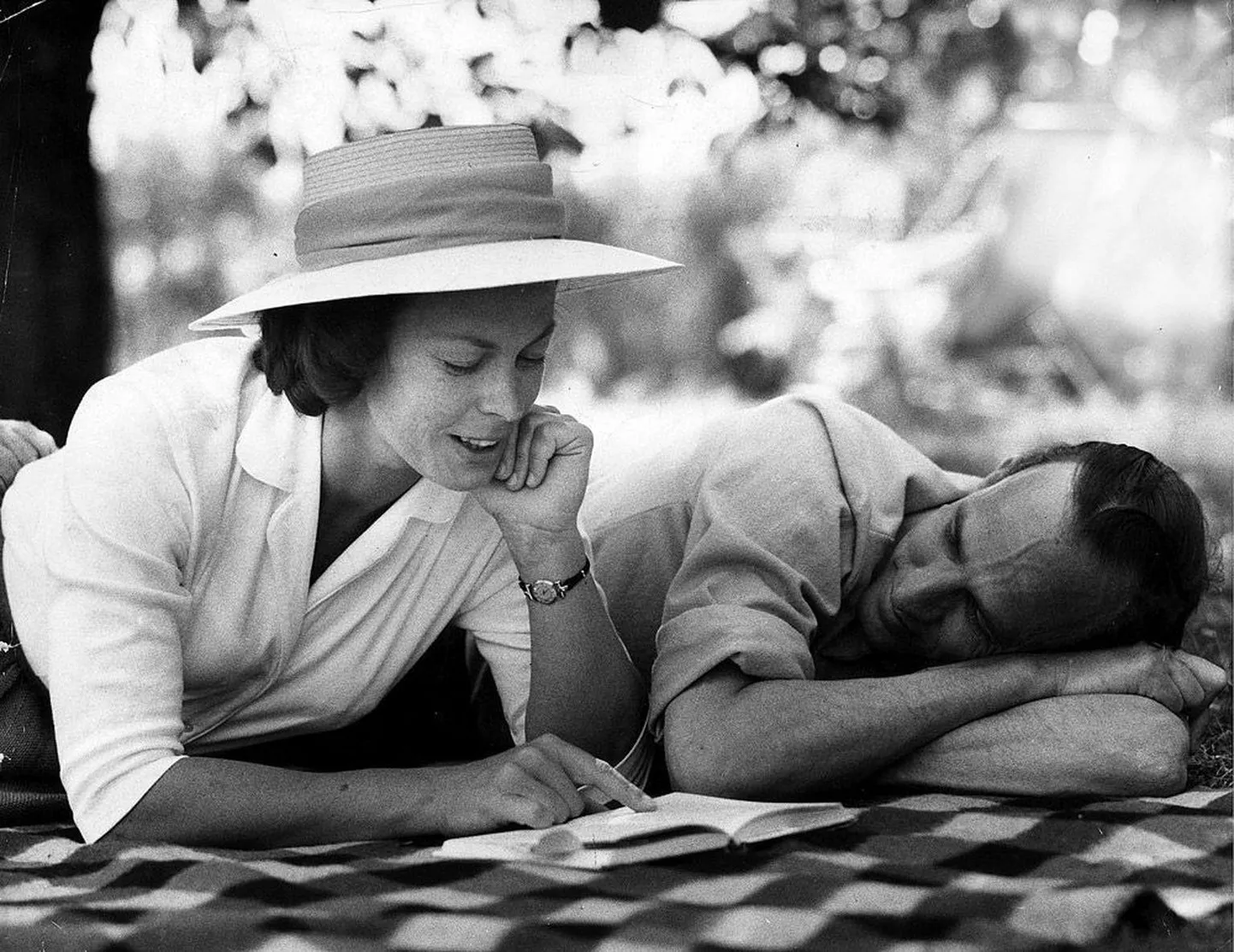 Käbi Laretei ja Ingmar Bergman FOTO: Erakogu