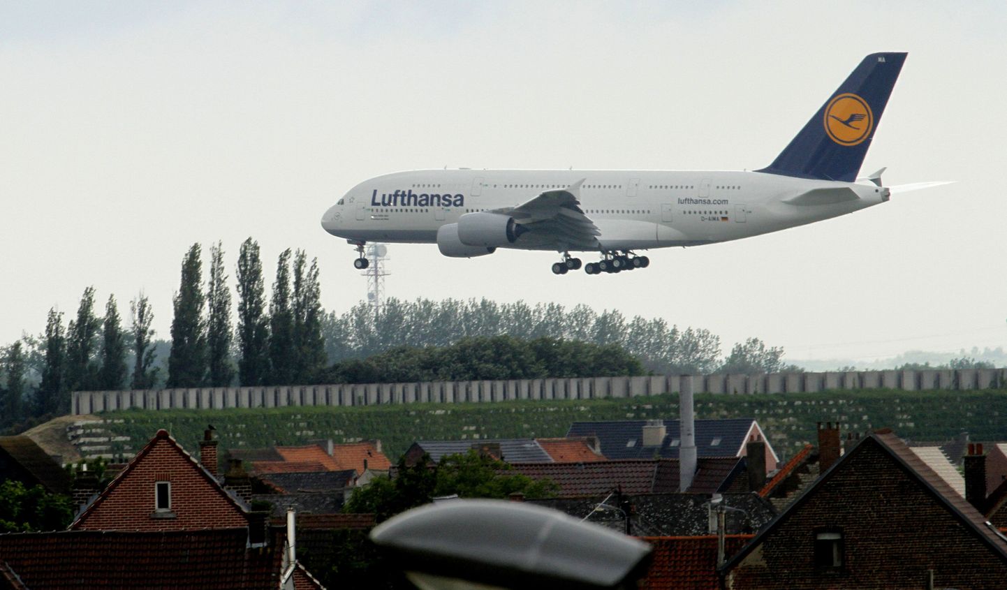 Lufthansa reisilennuk A380