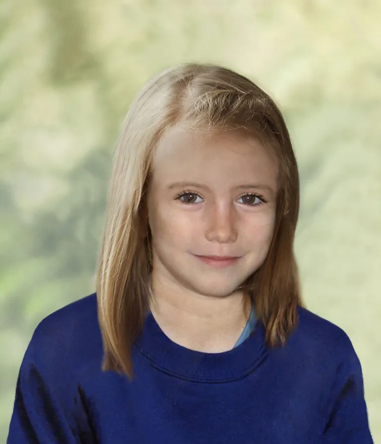 Madeleine McCann politsei töödeldud fotol, milline võib ta nüüd välja näha / Handout/Reuters/Scanpix