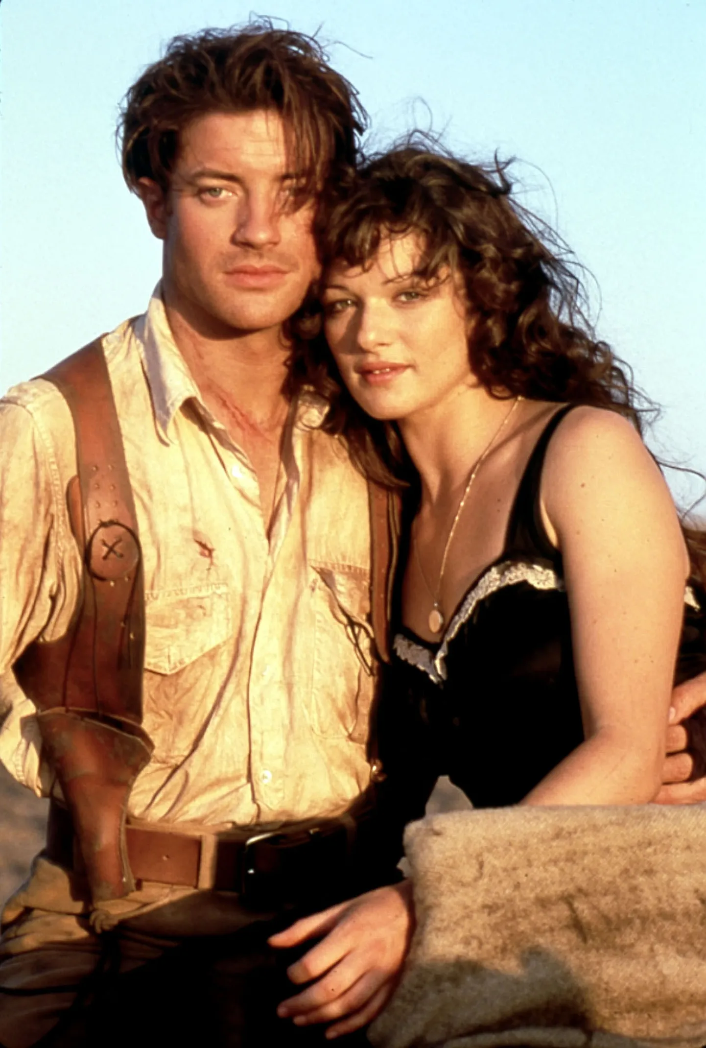 Brendan Fraser ja Rachel Weisz filmis «Muumia» (1999).