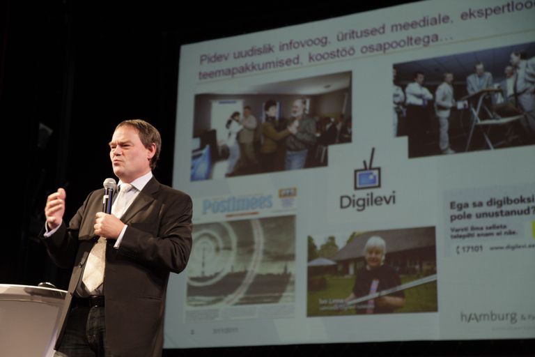 Teleguru jagab digiteadmisi 2011. aasta turunduskonverentsil.