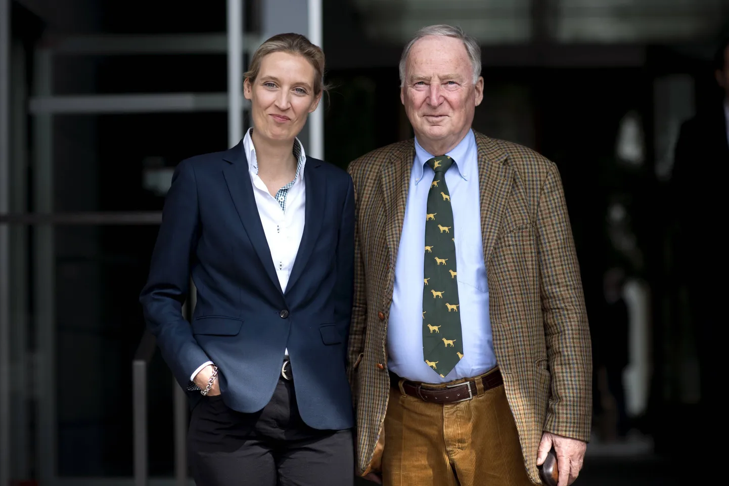 AfD kantslerikandidaadid: 38-aastane ökonomisti taustaga Alice Weidel ja 76-aastane parteiasutaja Alexander Gauland.