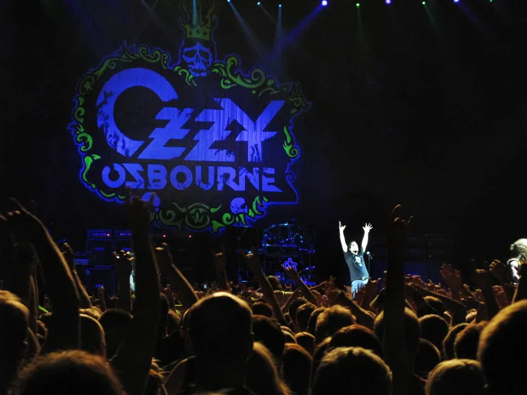 Eestis esines Ozzy Osbourne viimati 2007. aasta juunis. Pildil kontsert Tallinnas Saku suurhallis.
