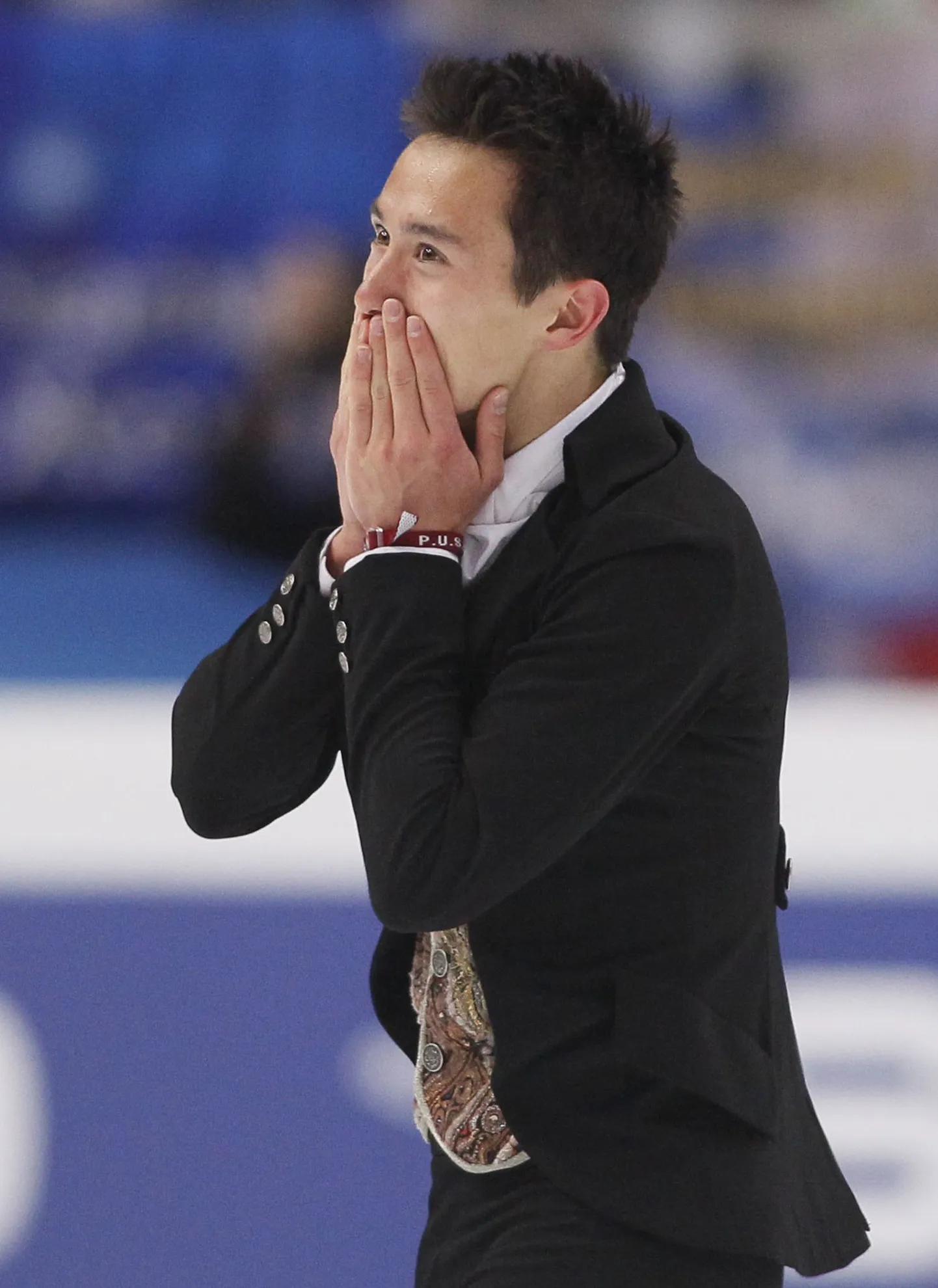 Patrick Chan mõistis ilmselt juba kava lõppedes, et kuldmedalit ei saa keegi temalt ära võtta.