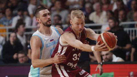 Dončiča dominance pret Latviju – basketbolists Skuja skaidro, kāpēc gāja tik grūti