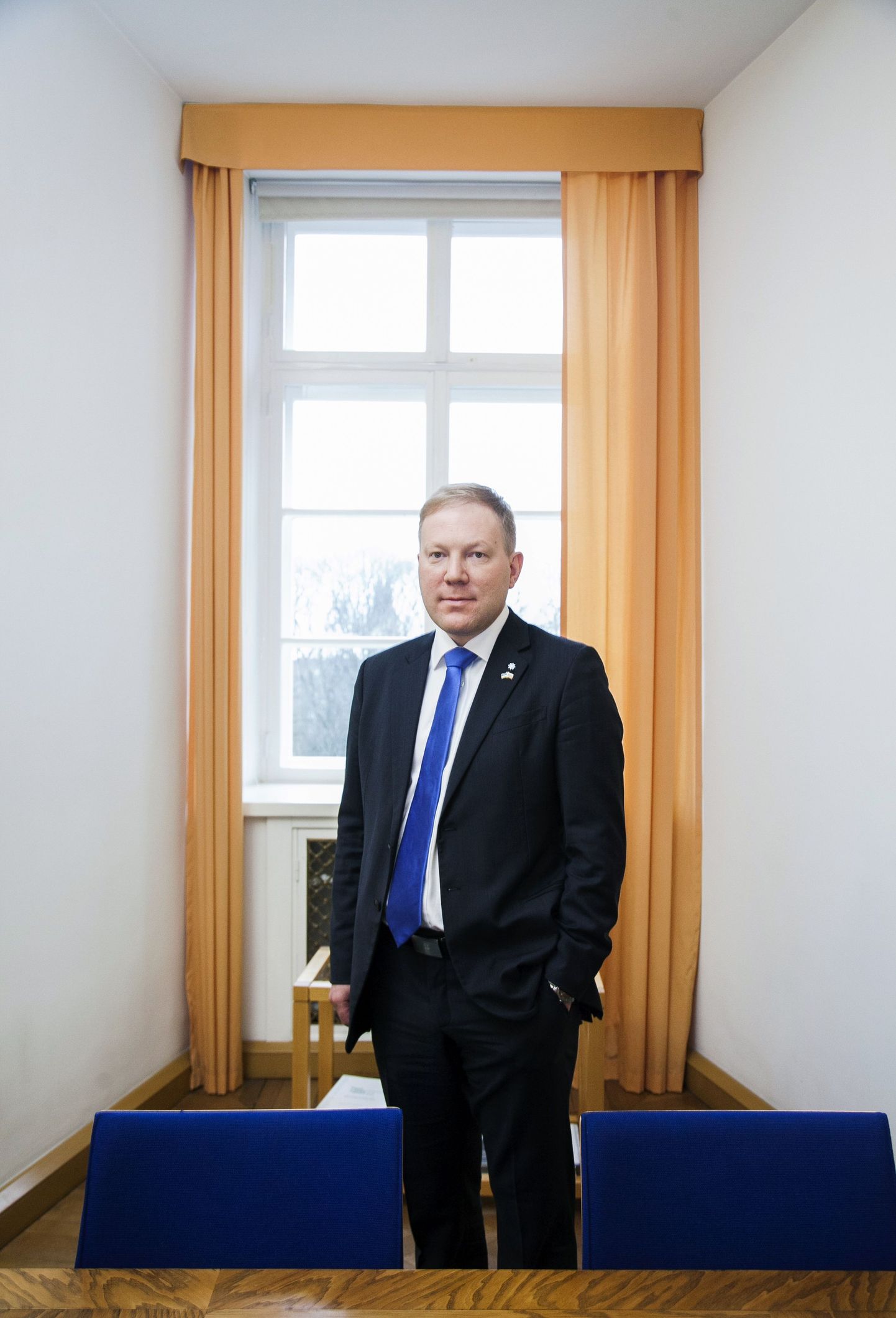 Riigikogu vliskomisjoni esimees Marko Mihkelson.