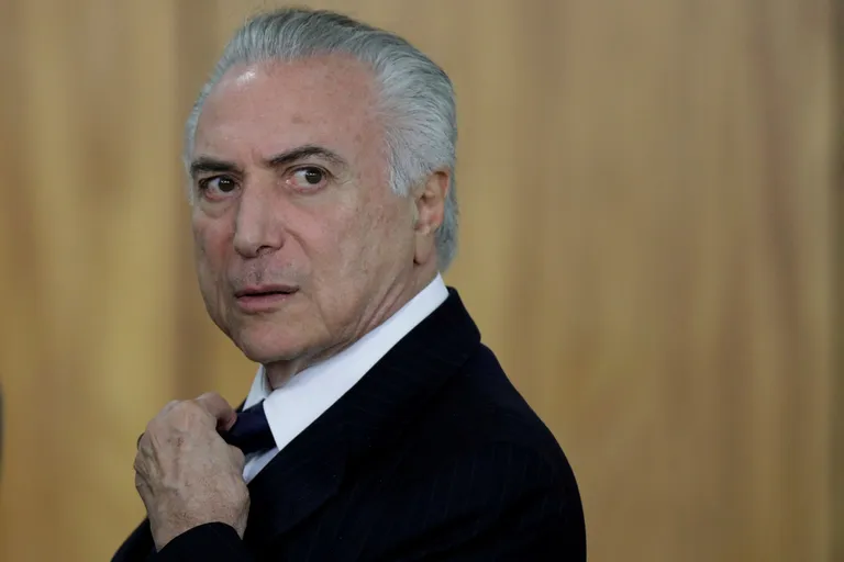 Brasiilia president Michel Temer.