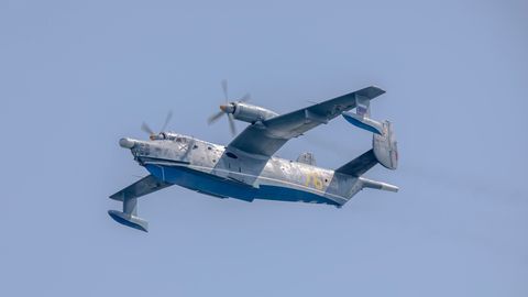 Ukraiņi Krimā iznīcinājuši divas krievu lidmašīnas amfībijas