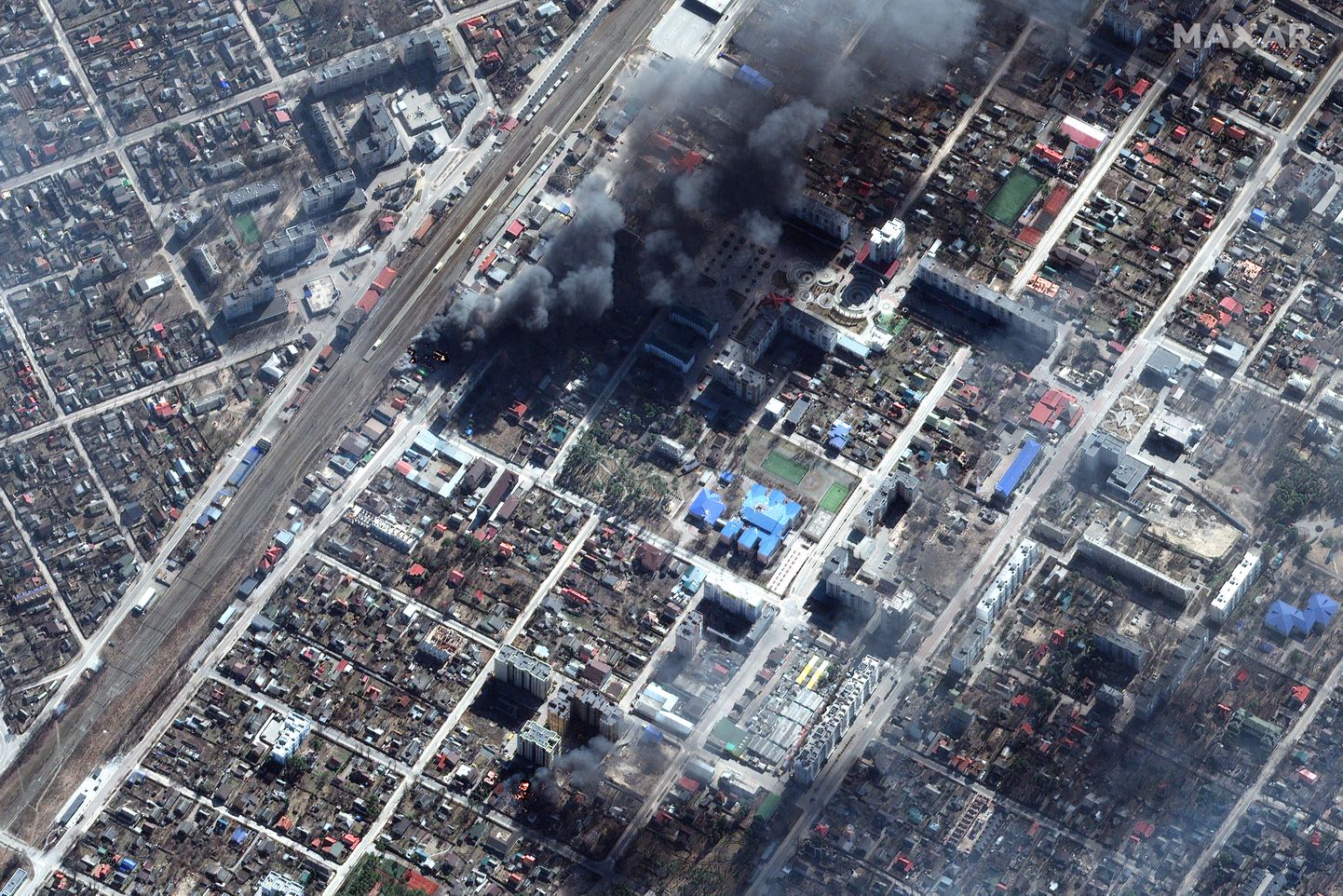 Sõjakahjustused Kiievi ääres asuvas Irpini linnas. Pilt on illustratiivne.