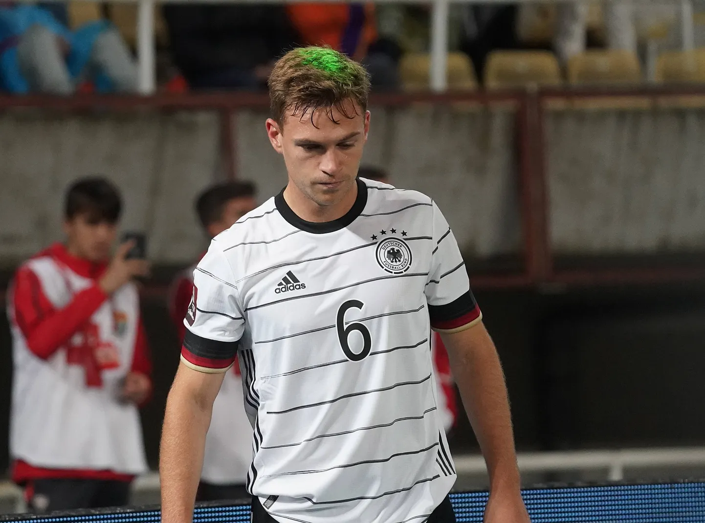 Joshua Kimmich eilses MM-valikmängus Põhja-Makedoonia vastu.