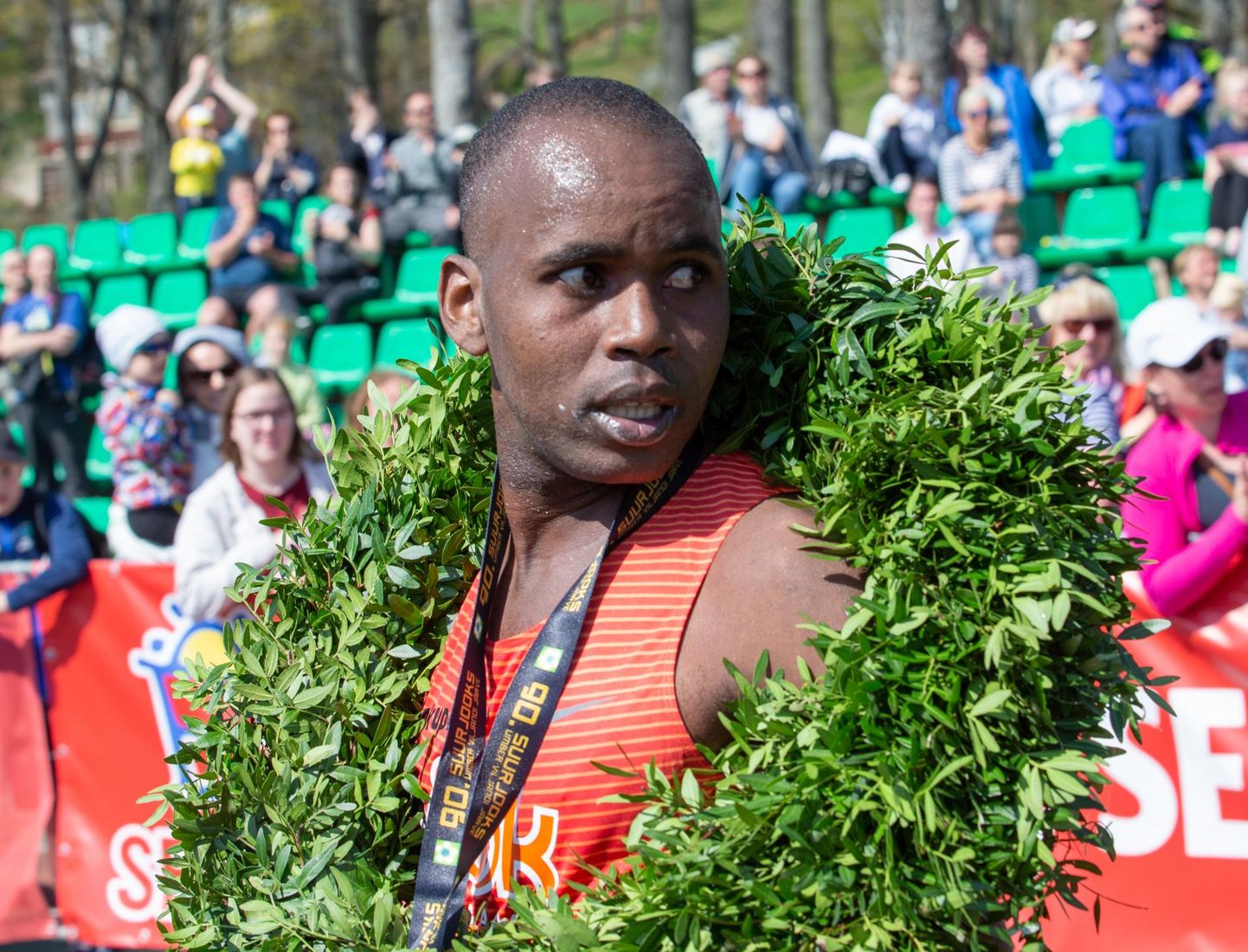 Ibrahim Wachira Mukunga on Viljandi järvejooksu võitnud neli korda järjest.