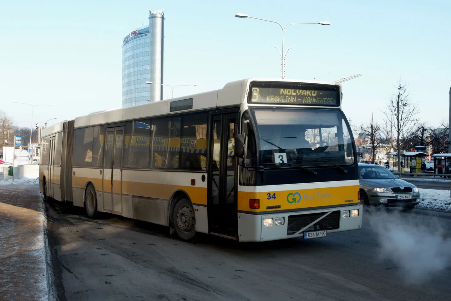GO Bus linnaliinibuss Tartus.
