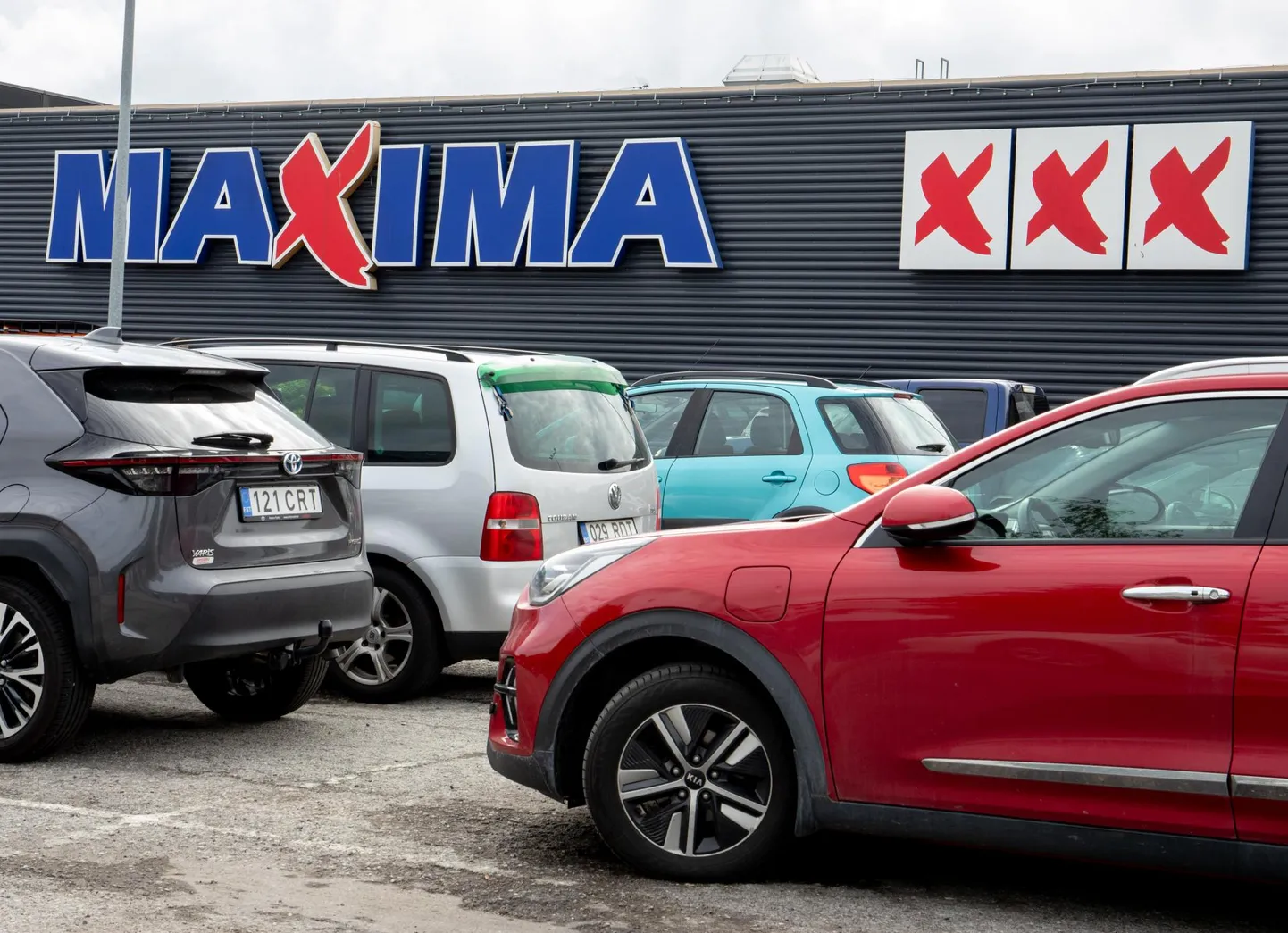 Пярнуский магазин Maxima