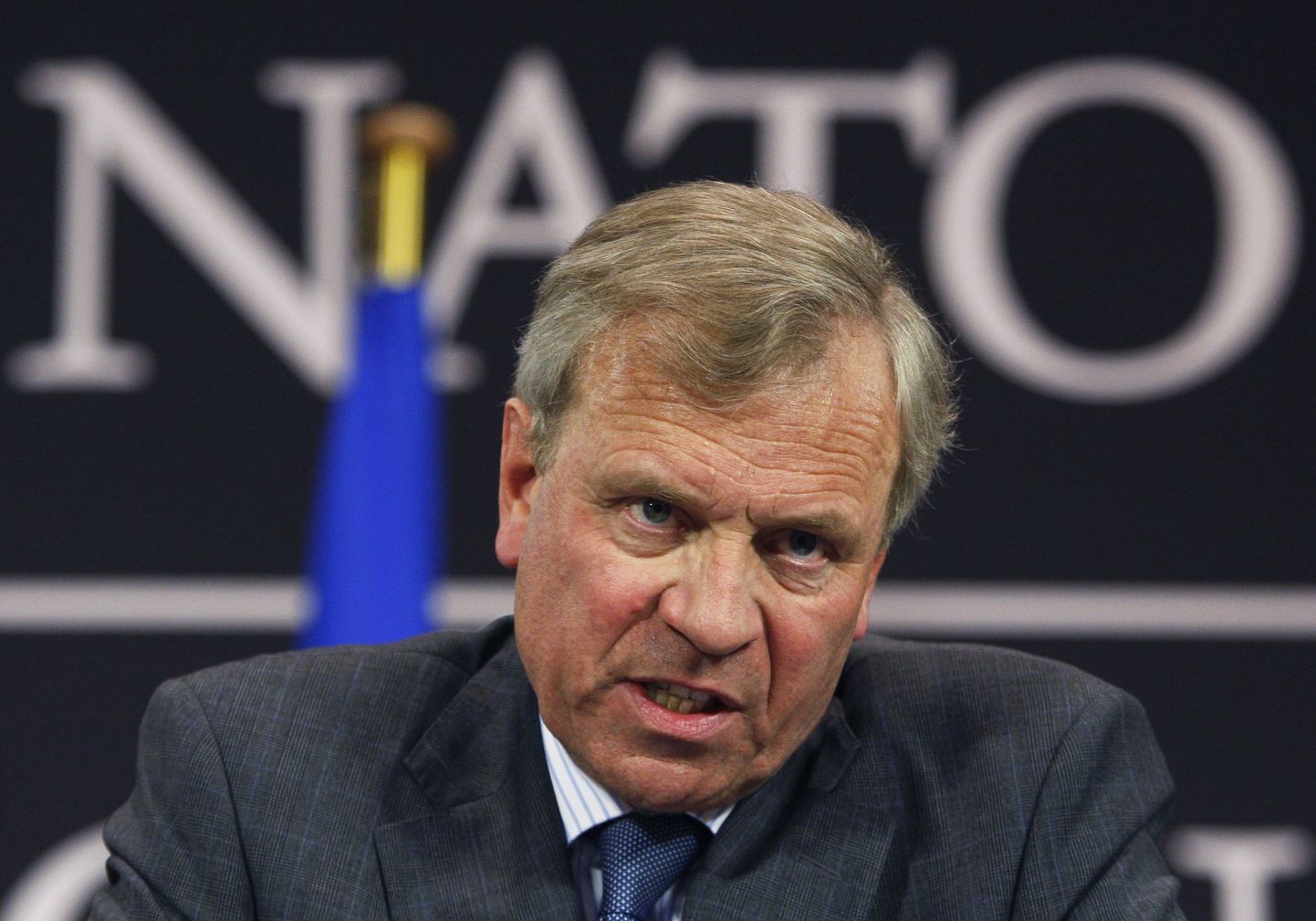 NATO peasekretär Jaap de Hoop Scheffer.