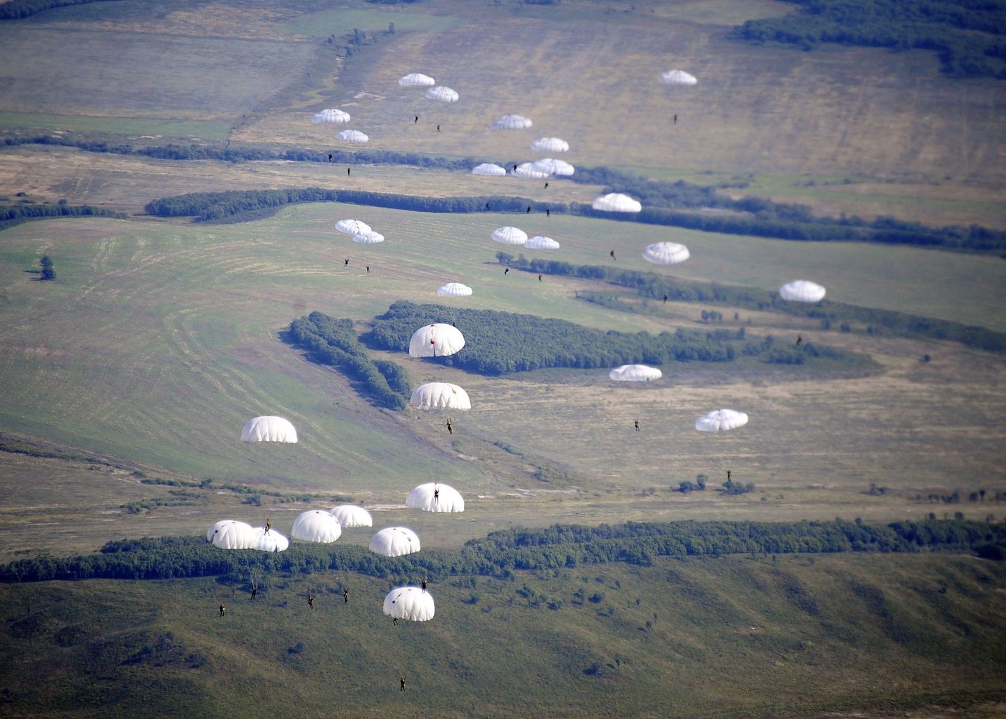 Venemaa õhudessantväelaste õppused  Vozdviženka lennuvälja lähistel mullu septembris.