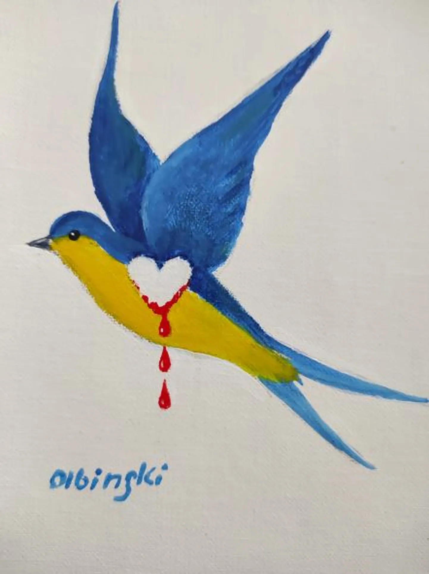 Rafał Olbiński töö Ukraina toetuseks