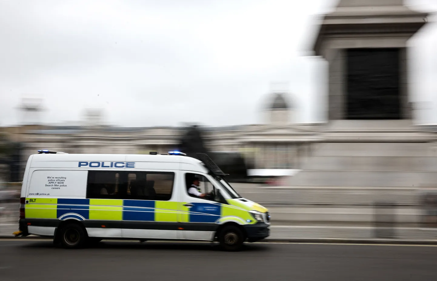 Londoni politseisõiduk. Foto on illustratiivne.