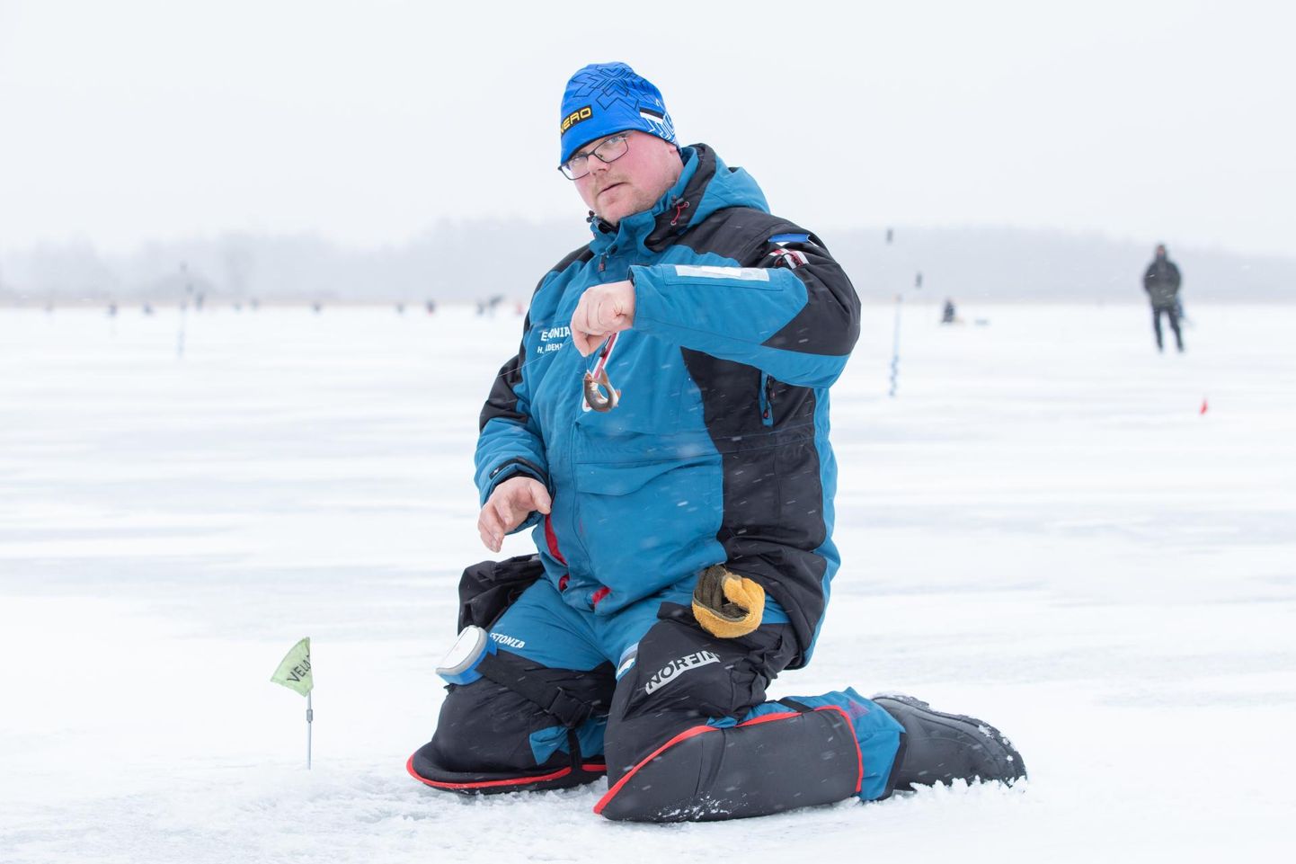 Hanno Veldemann püüdis kahel päeval Õisu järvest latikaid ja see tõi talle Eesti tippkalameeste osalusel peetud võistlusel esikoha.