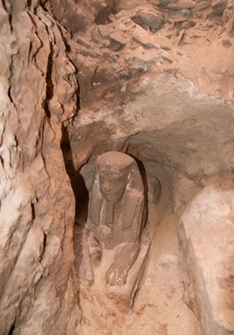 Egiptuse Kom Ombo templist leitud sfinks