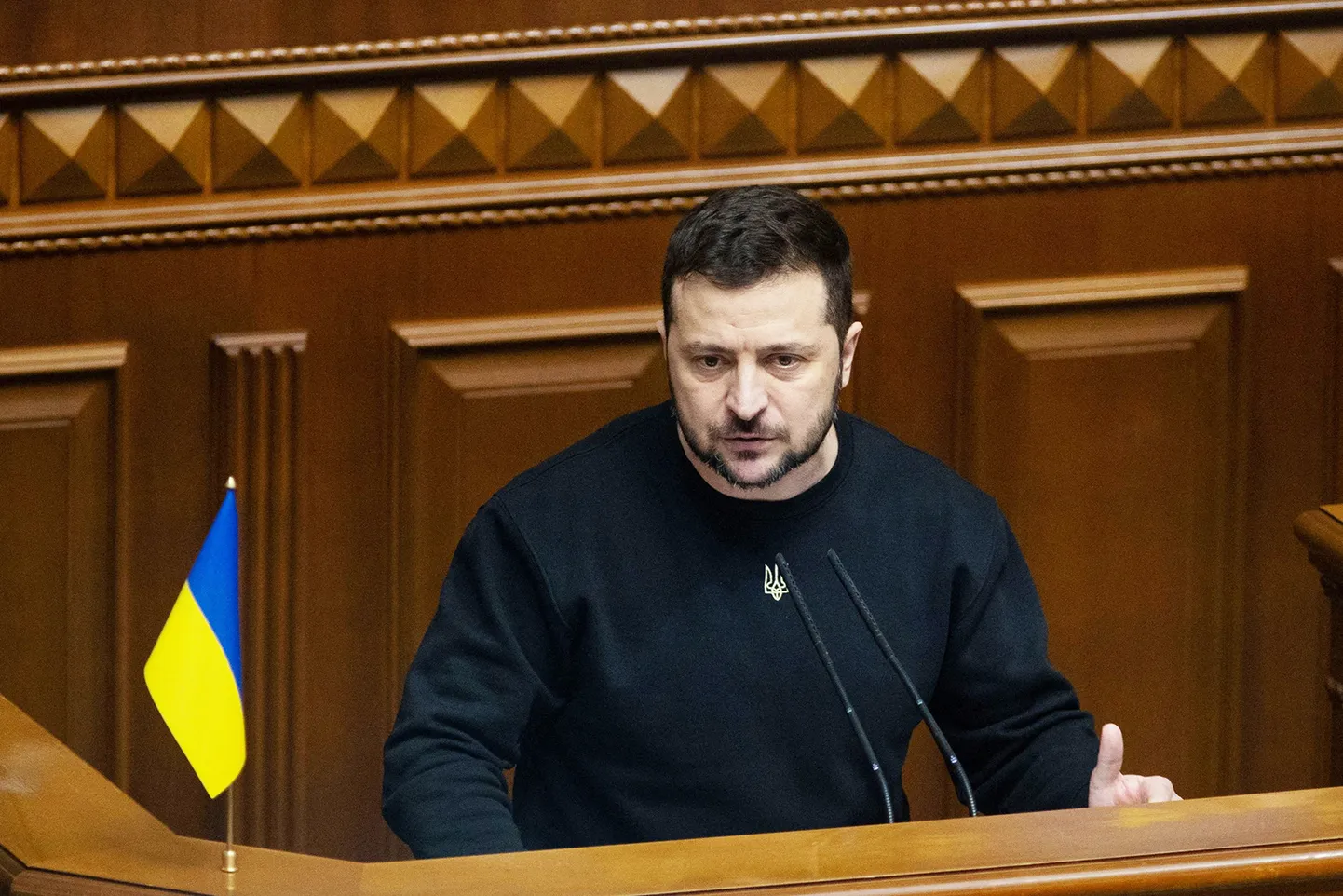 Ukrainas prezidents Volodimirs Zelenskis.